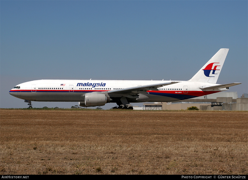 Aircraft Photo of 9M-MRK | Boeing 777-2H6/ER | Malaysia Airlines | AirHistory.net #253649