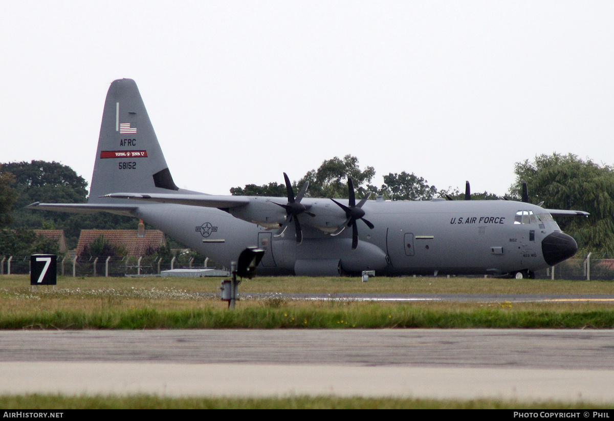 Aircraft Photo of 05-8152 / 58152 | Lockheed Martin C-130J-30 Hercules | USA - Air Force | AirHistory.net #253651