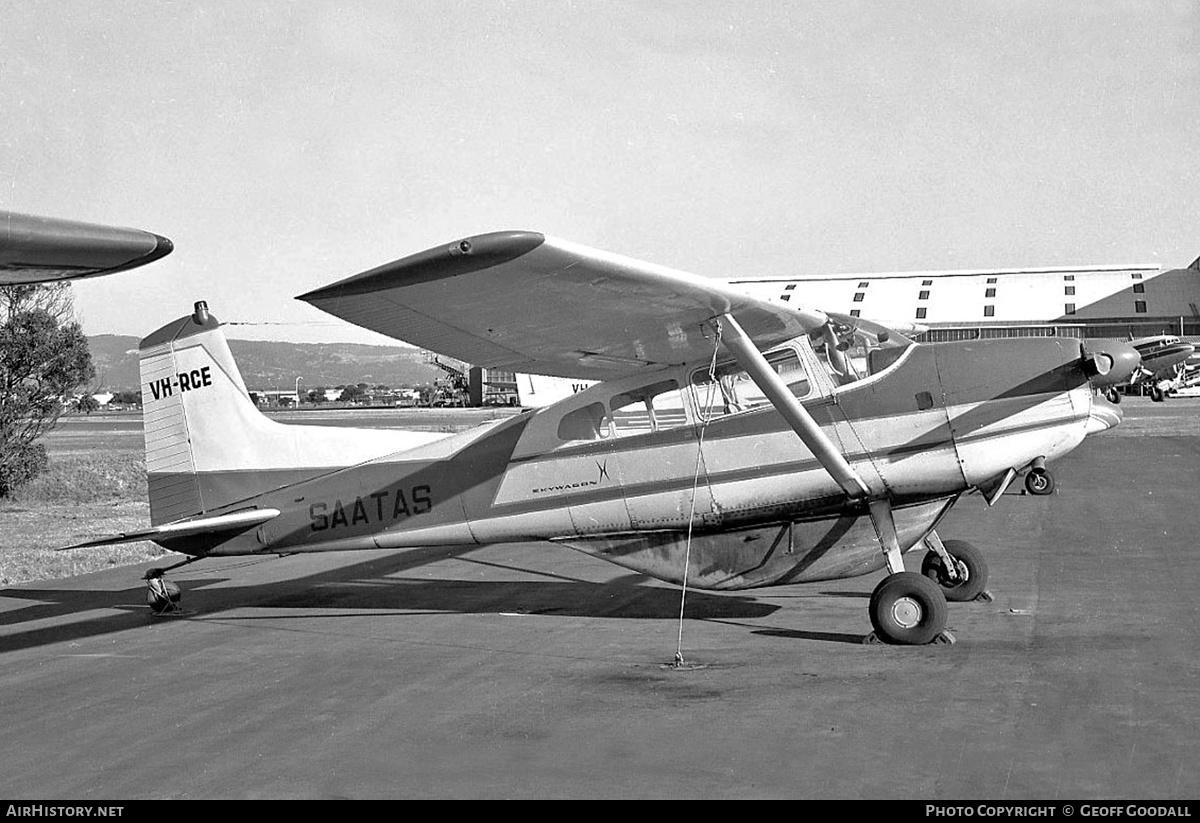 Aircraft Photo of VH-RCE | Cessna 185A Skywagon | South Australian and Territory Air Services - SAATAS | AirHistory.net #253652