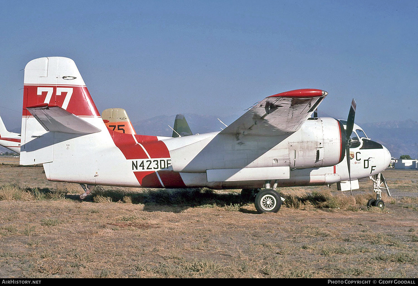 Aircraft Photo of N423DF | Grumman S-2A(AT) Tracker | California Department of Forestry - CDF | AirHistory.net #253658