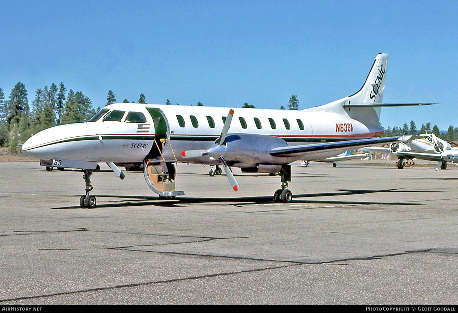 Aircraft Photo of N63SA | Fairchild Swearingen SA-226TC Metro II | Scenic Airlines | AirHistory.net #253660