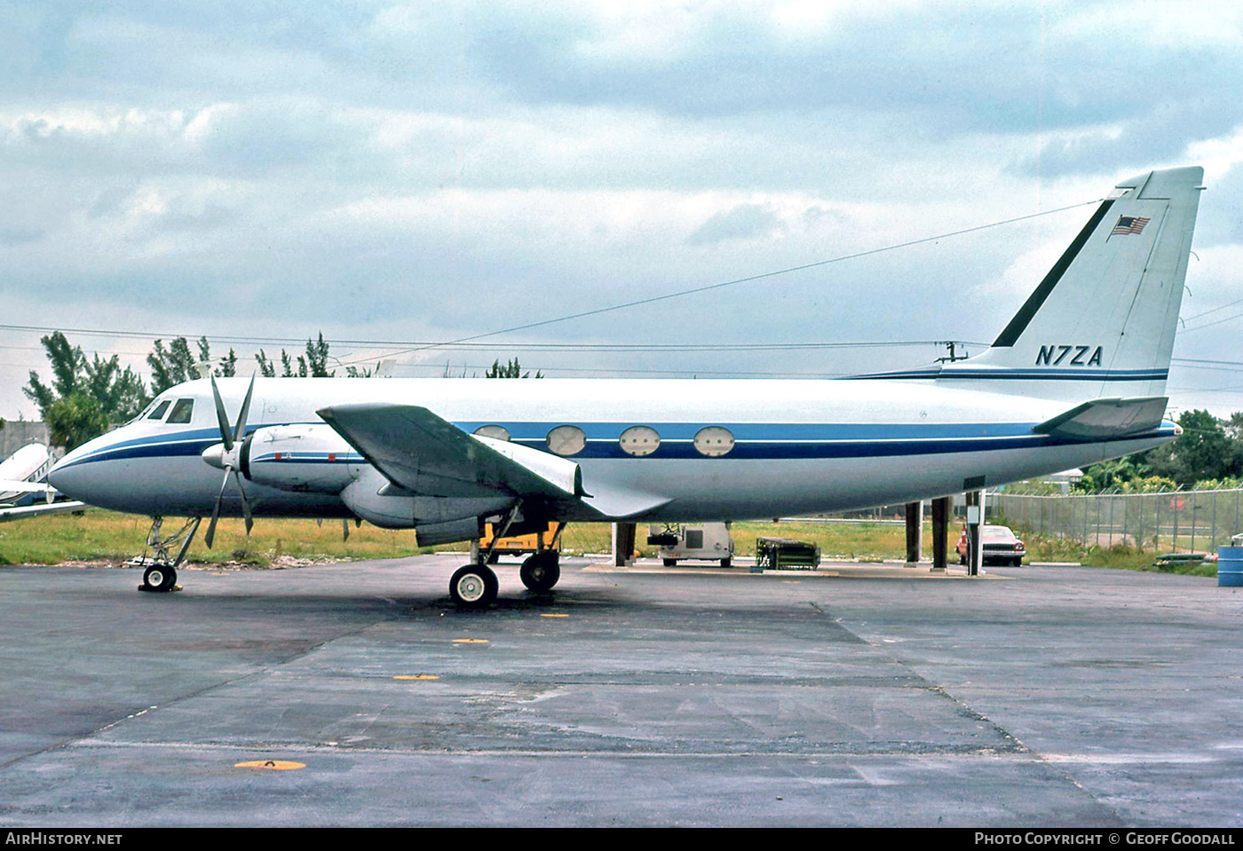 Aircraft Photo of N7ZA | Grumman G-159C Gulfstream I | AirHistory.net #253669