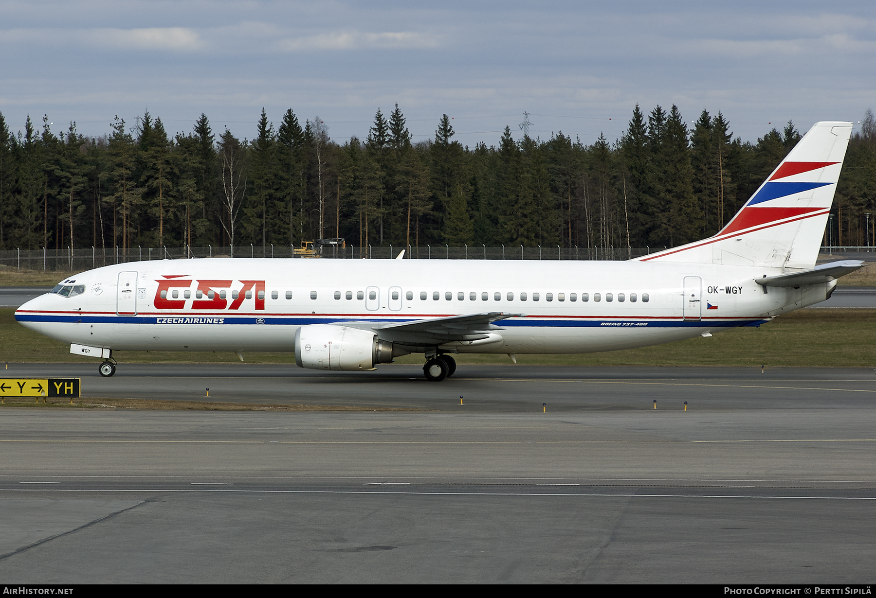 Aircraft Photo of OK-WGY | Boeing 737-436 | ČSA - Czech Airlines | AirHistory.net #253683