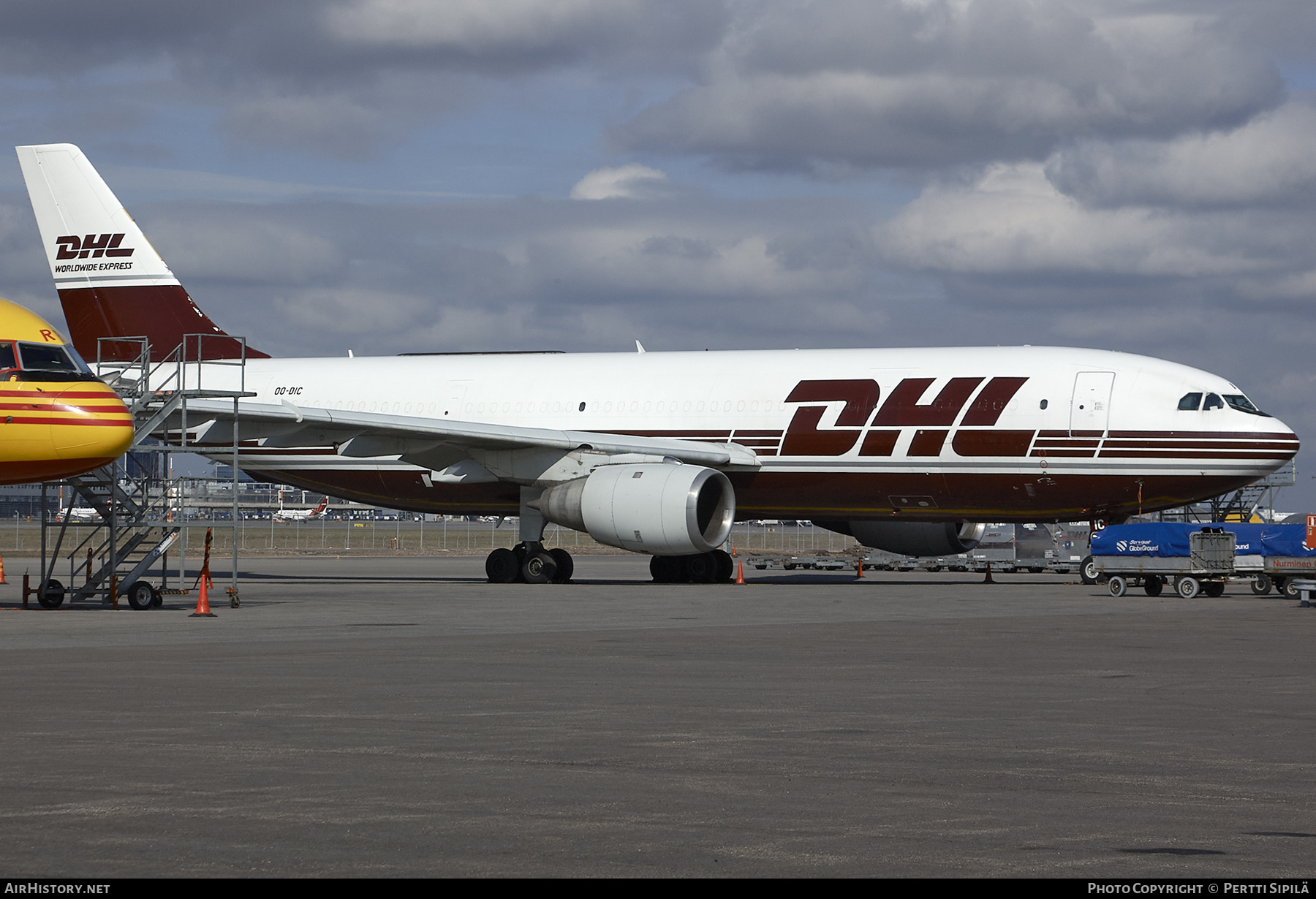 Aircraft Photo of OO-DIC | Airbus A300B4-203(F) | DHL Worldwide Express | AirHistory.net #253697