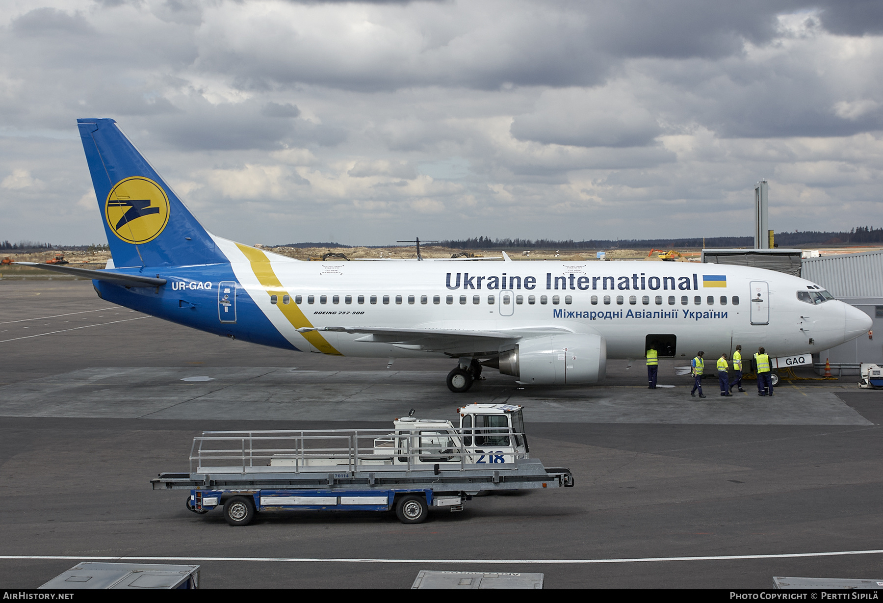 Aircraft Photo of UR-GAQ | Boeing 737-33R | Ukraine International Airlines | AirHistory.net #253707