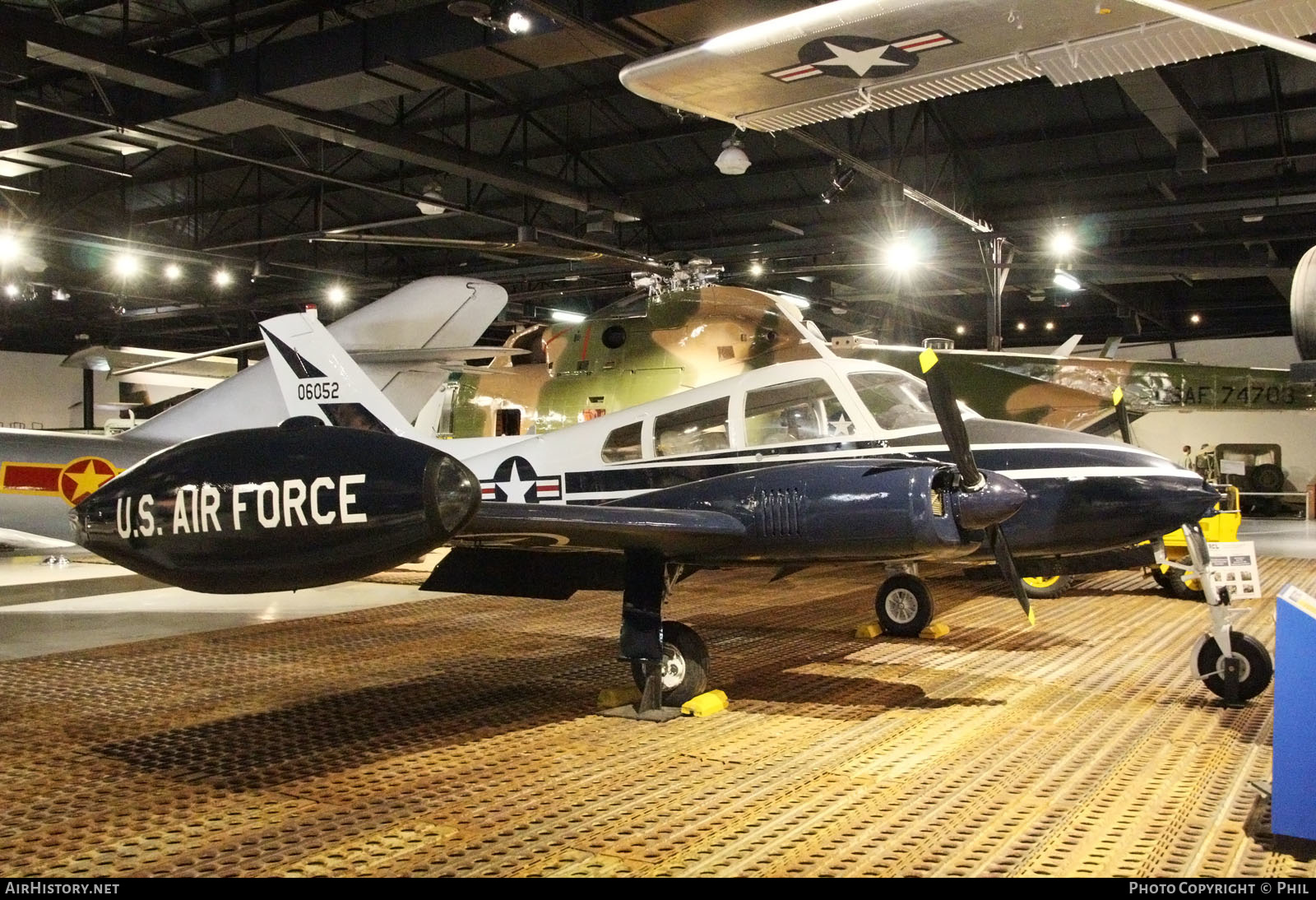 Aircraft Photo of 60-6052 / 06052 | Cessna U-3B Blue Canoe (310M/L-27B) | USA - Air Force | AirHistory.net #253715