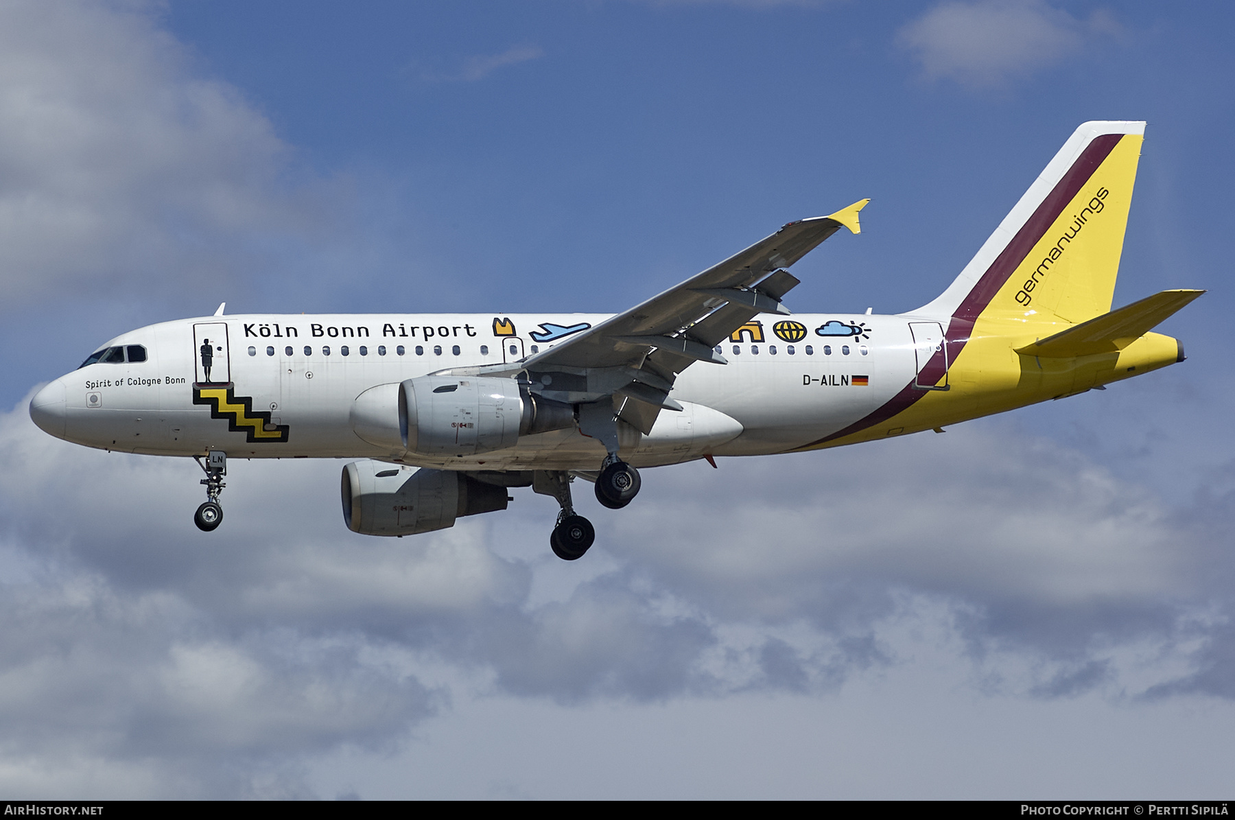 Aircraft Photo of D-AILN | Airbus A319-114 | Germanwings | AirHistory.net #253722