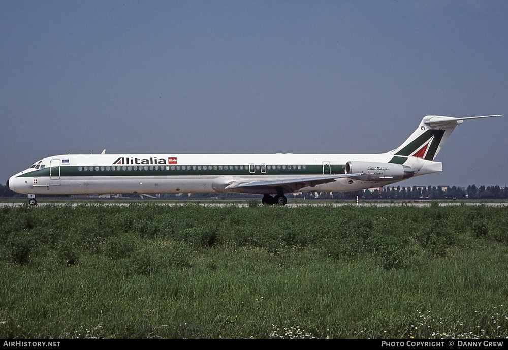 Aircraft Photo of I-DACY | McDonnell Douglas MD-82 (DC-9-82) | Alitalia | AirHistory.net #253728