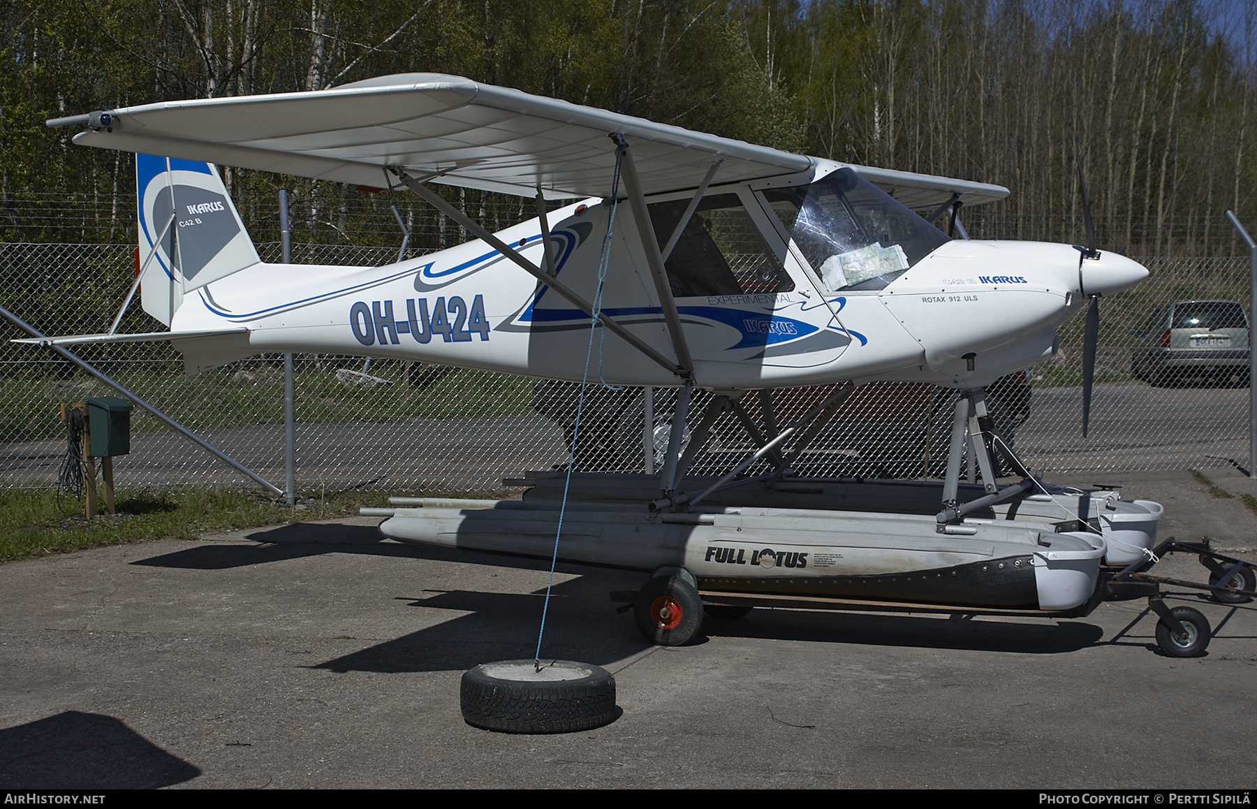 Aircraft Photo of OH-U424 | Comco Ikarus C42B | AirHistory.net #253771