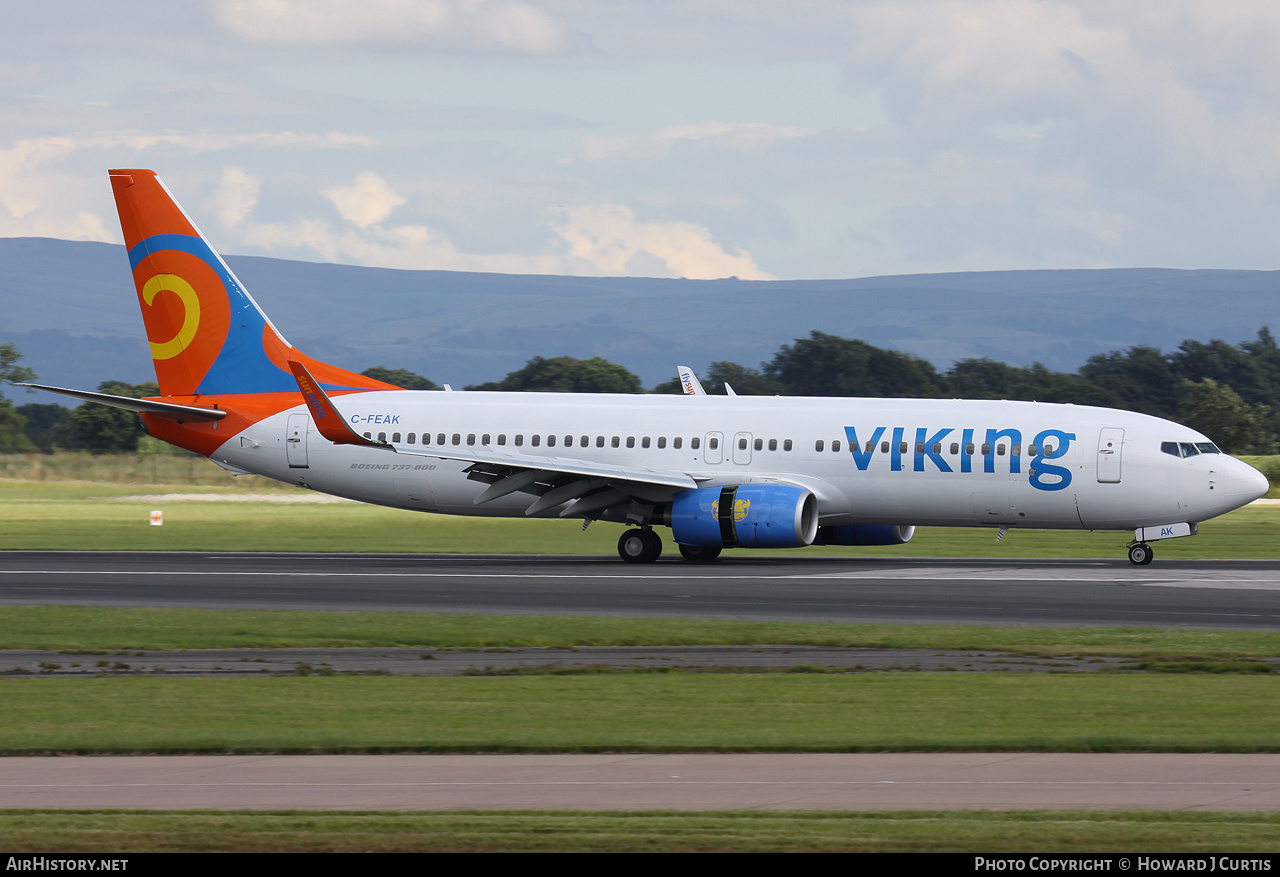 Aircraft Photo of C-FEAK | Boeing 737-86Q | Viking Airlines | AirHistory.net #253781
