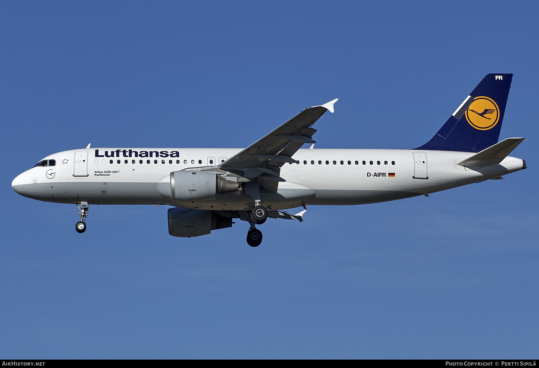 Aircraft Photo of D-AIPR | Airbus A320-211 | Lufthansa | AirHistory.net #253788