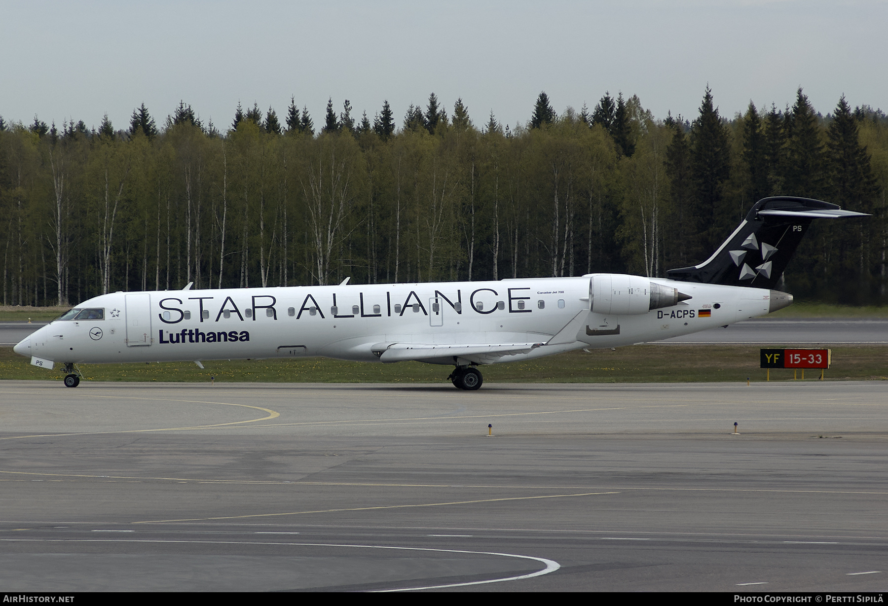 Aircraft Photo of D-ACPS | Bombardier CRJ-701ER (CL-600-2C10) | Lufthansa | AirHistory.net #253792