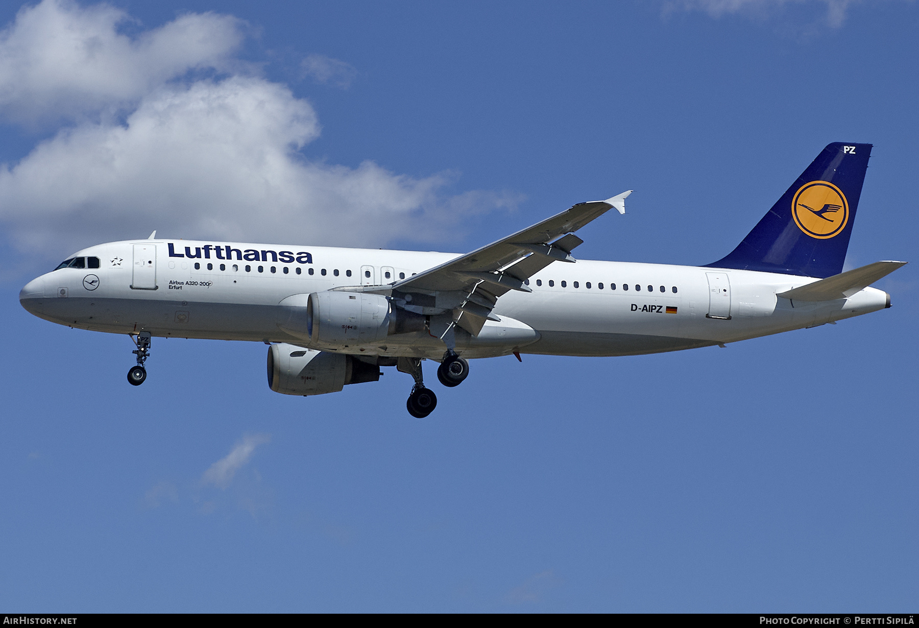 Aircraft Photo of D-AIPZ | Airbus A320-211 | Lufthansa | AirHistory.net #253793