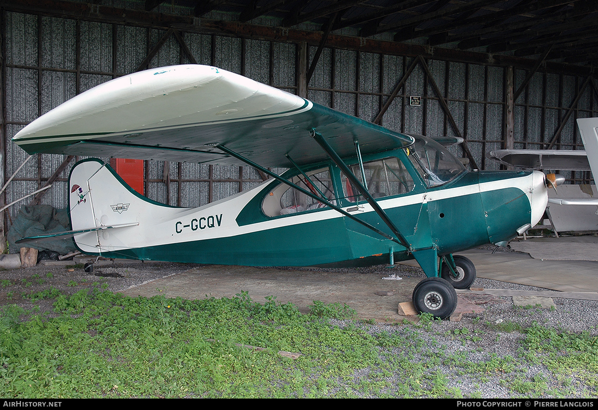 Aircraft Photo of C-GCQV | Aeronca 7AC Champion | AirHistory.net #253803