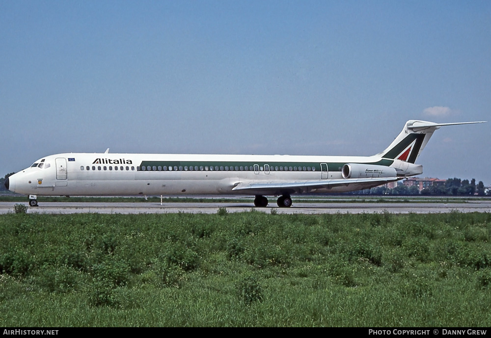 Aircraft Photo of I-DANL | McDonnell Douglas MD-82 (DC-9-82) | Alitalia | AirHistory.net #253814