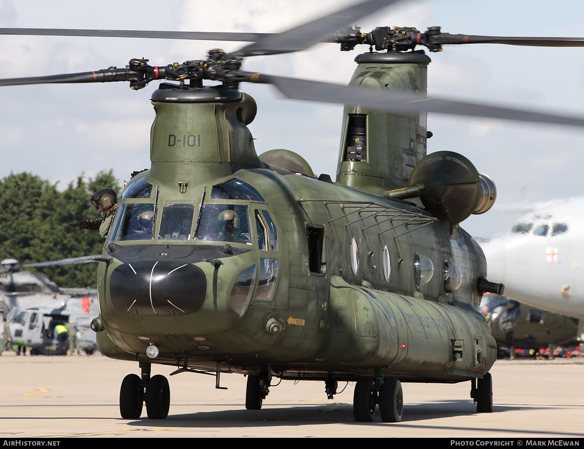 Aircraft Photo of D-101 | Boeing CH-47D Chinook (414) | Netherlands - Air Force | AirHistory.net #253816