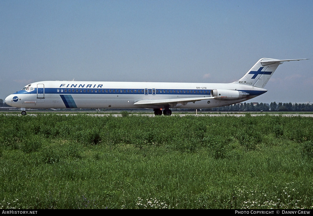 Aircraft Photo of OH-LYW | McDonnell Douglas DC-9-51 | Finnair | AirHistory.net #253817
