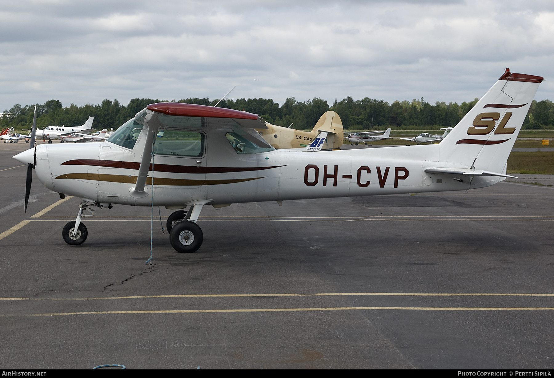 Aircraft Photo of OH-CVP | Cessna 152 | Salpauslento | AirHistory.net #253819