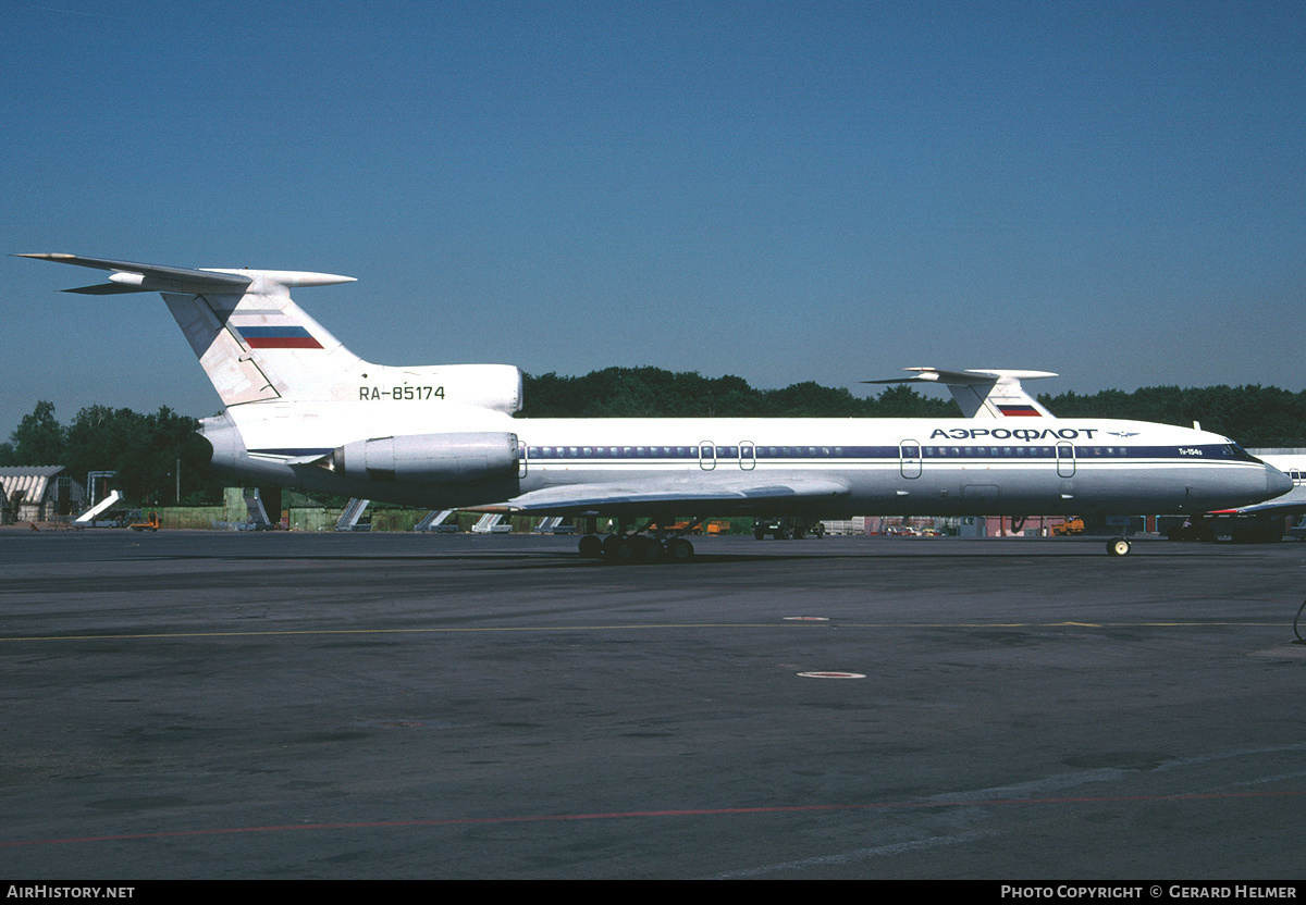 Aircraft Photo of RA-85174 | Tupolev Tu-154B | Aeroflot | AirHistory.net #253825