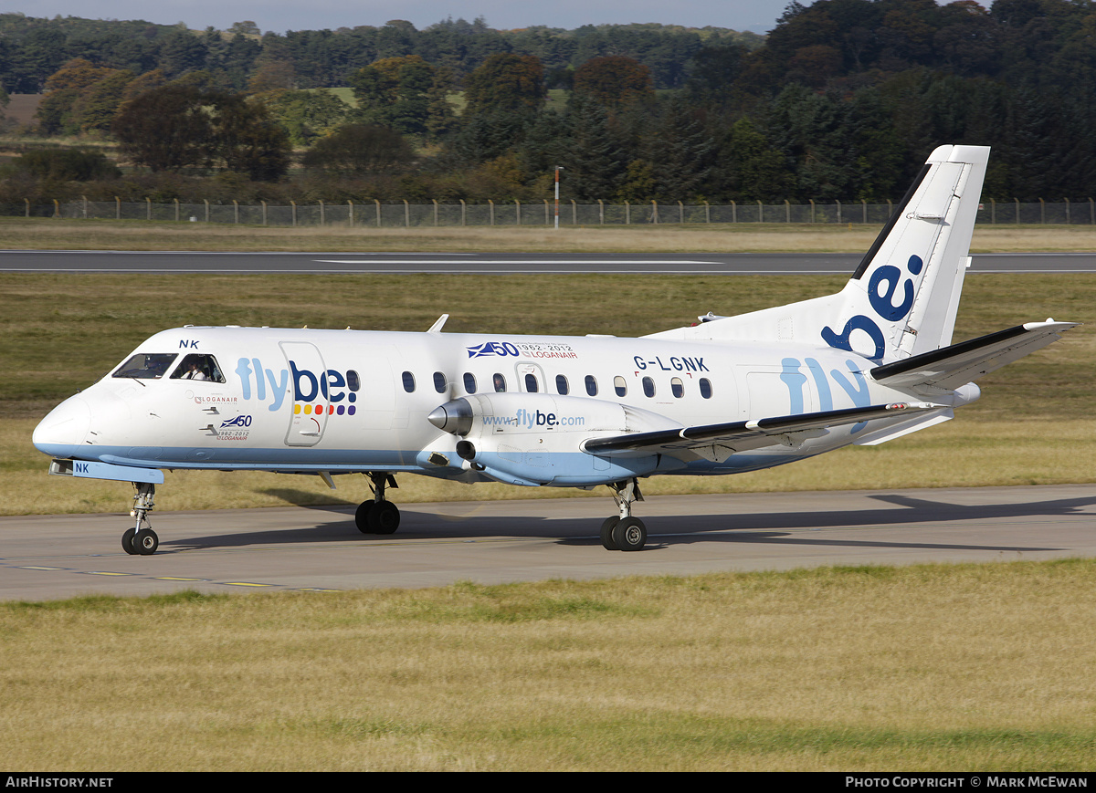 Aircraft Photo of G-LGNK | Saab 340B | Flybe | AirHistory.net #253827