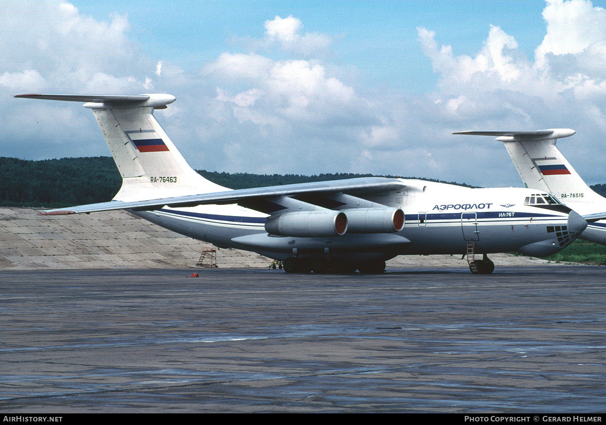 Aircraft Photo of RA-76463 | Ilyushin Il-76T | Aeroflot | AirHistory.net #253834