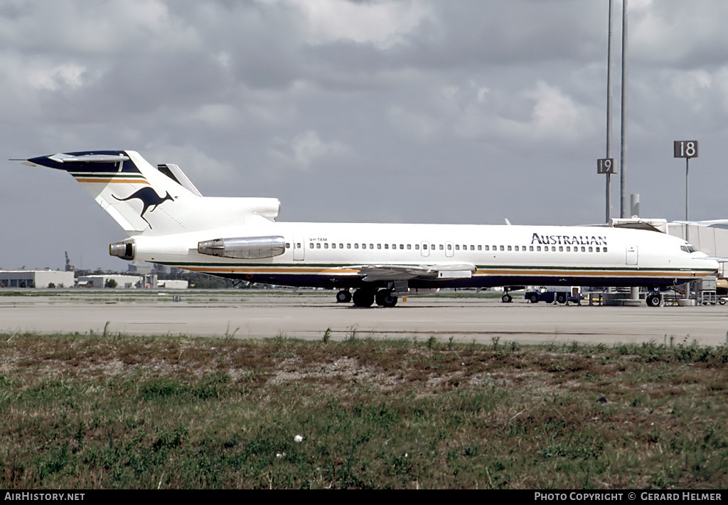 Aircraft Photo of VH-TBM | Boeing 727-276/Adv | Australian Airlines | AirHistory.net #253843