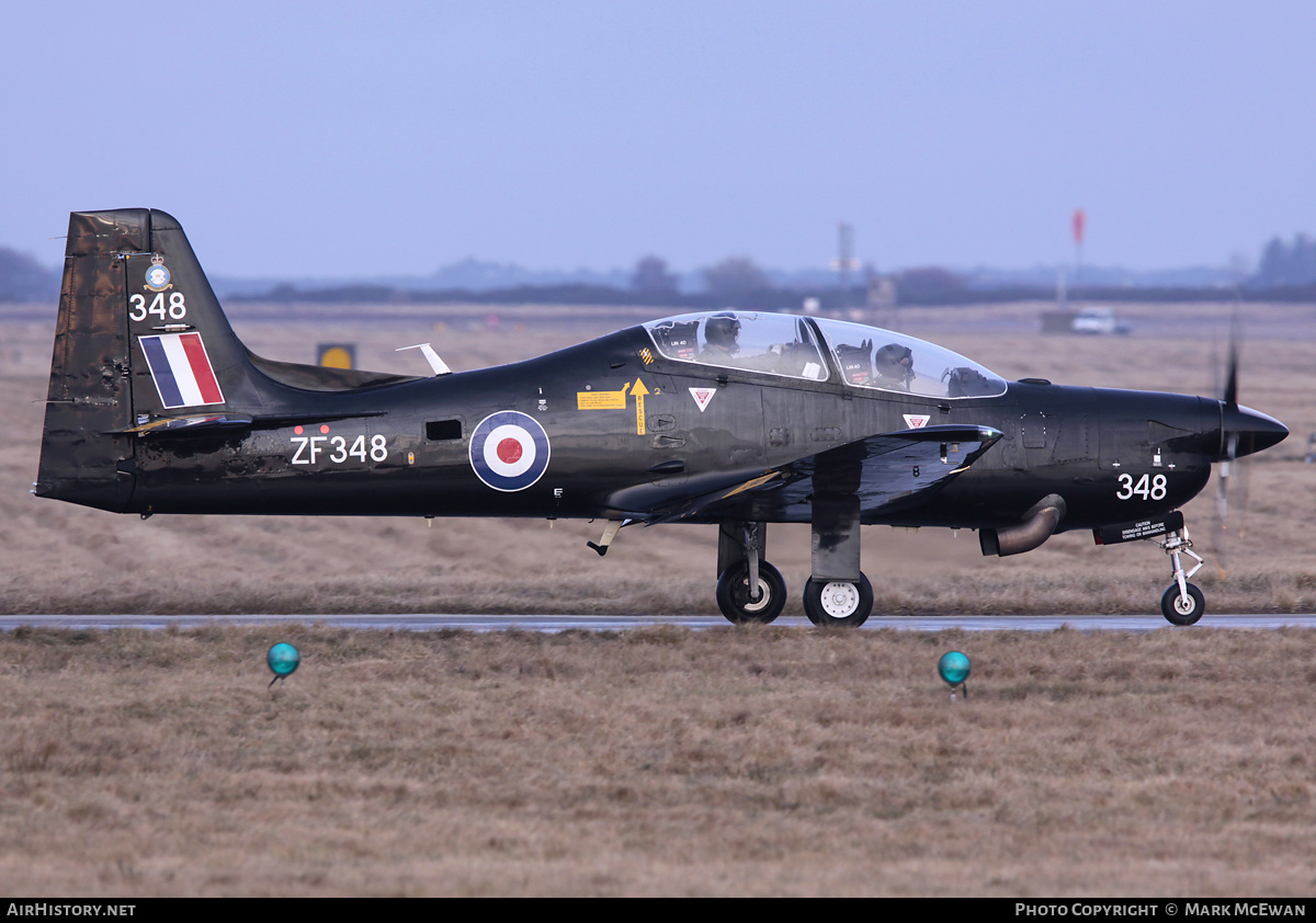 Aircraft Photo of ZF348 | Short S-312 Tucano T1 | UK - Air Force | AirHistory.net #253858
