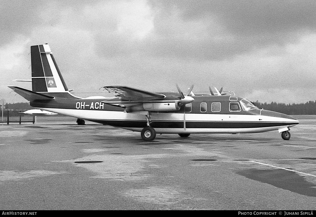 Aircraft Photo of OH-ACH | North American Rockwell 690 Turbo Commander | AirHistory.net #253880