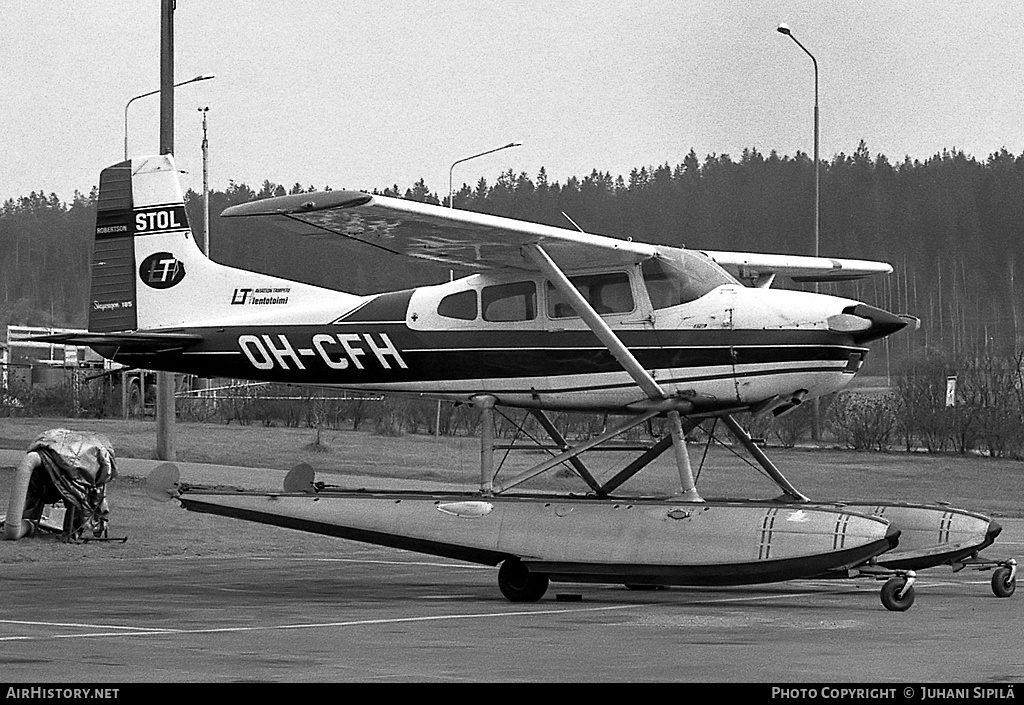 Aircraft Photo of OH-CFH | Cessna / Robertson A185E STOL Skywagon 185 | LT Lentotoimi | AirHistory.net #253883