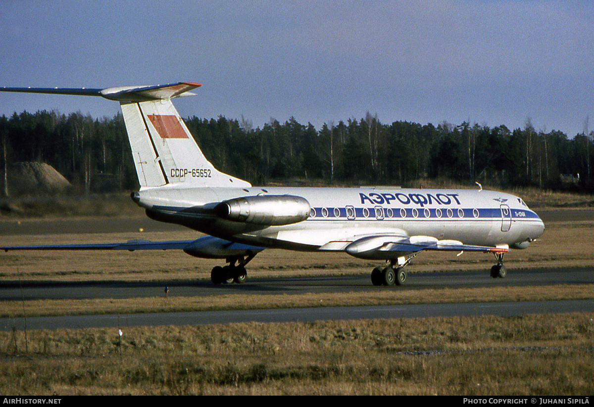 Aircraft Photo of CCCP-65652 | Tupolev Tu-134A | Aeroflot | AirHistory.net #253884