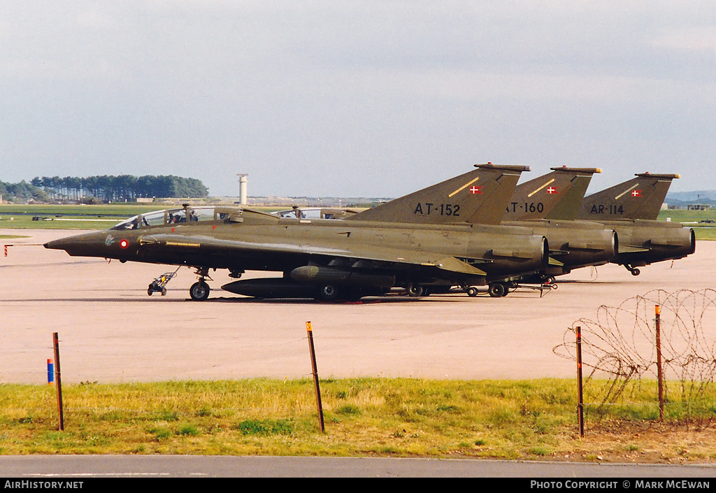 Aircraft Photo of AT-152 | Saab TF-35 Draken | Denmark - Air Force | AirHistory.net #253893