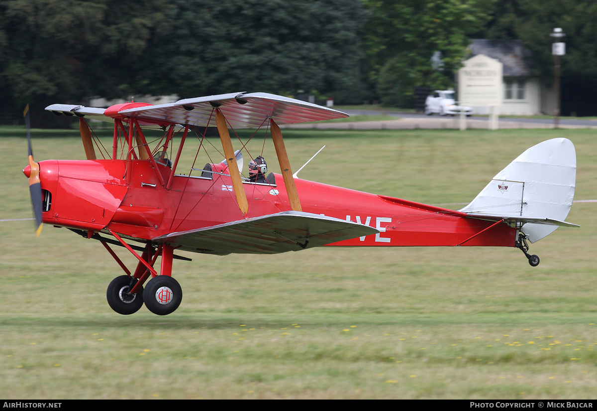 Aircraft Photo of G-AJVE | De Havilland D.H. 82A Tiger Moth II | AirHistory.net #253900