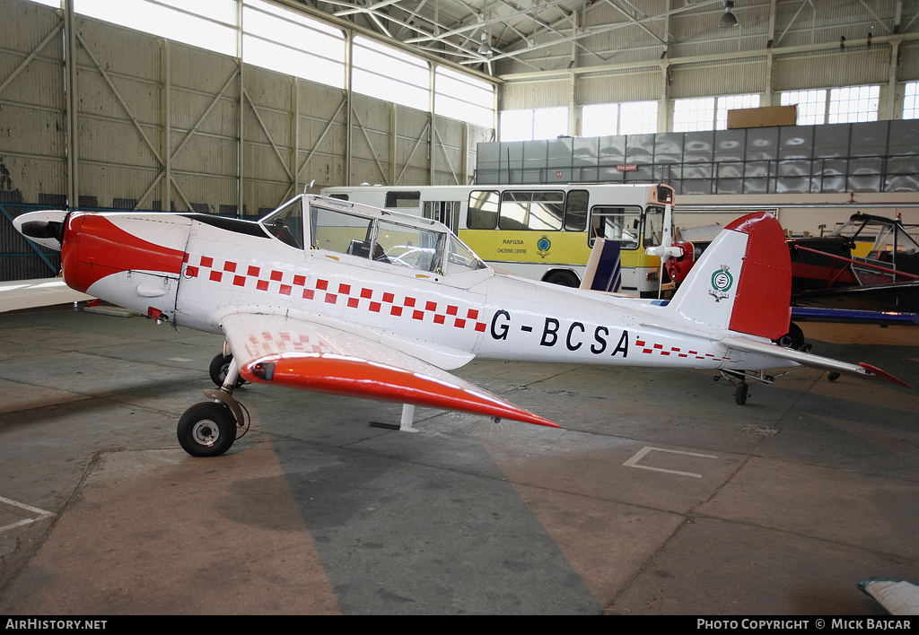 Aircraft Photo of G-BCSA | De Havilland DHC-1 Chipmunk Mk22 | AirHistory.net #253902