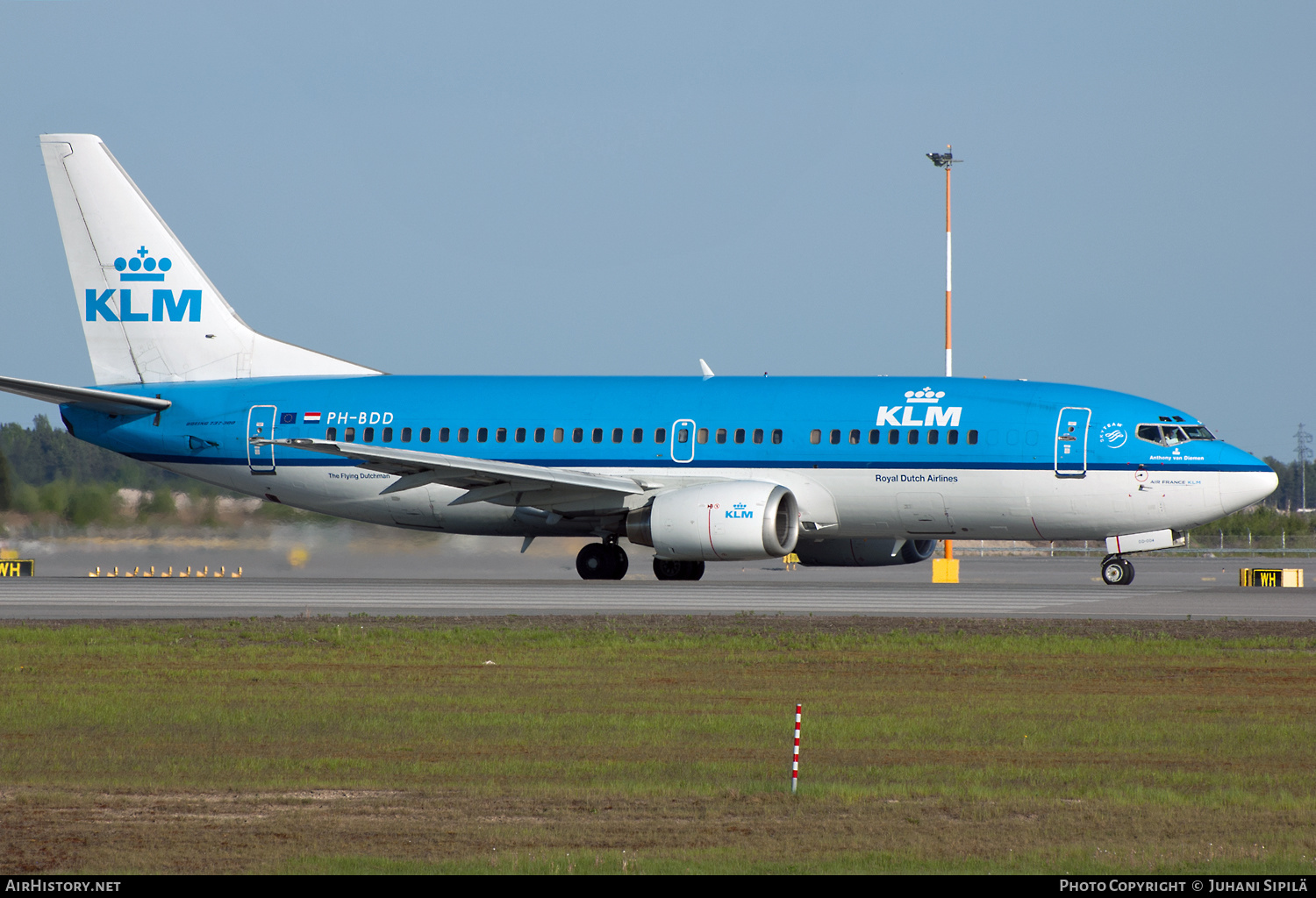 Aircraft Photo of PH-BDD | Boeing 737-306 | KLM - Royal Dutch Airlines | AirHistory.net #253905