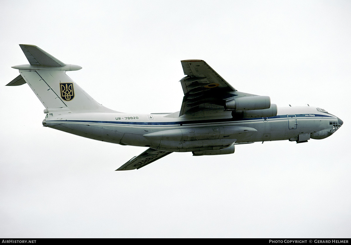 Aircraft Photo of UR-78820 | Ilyushin Il-76MD | Ukraine - Air Force | AirHistory.net #253925