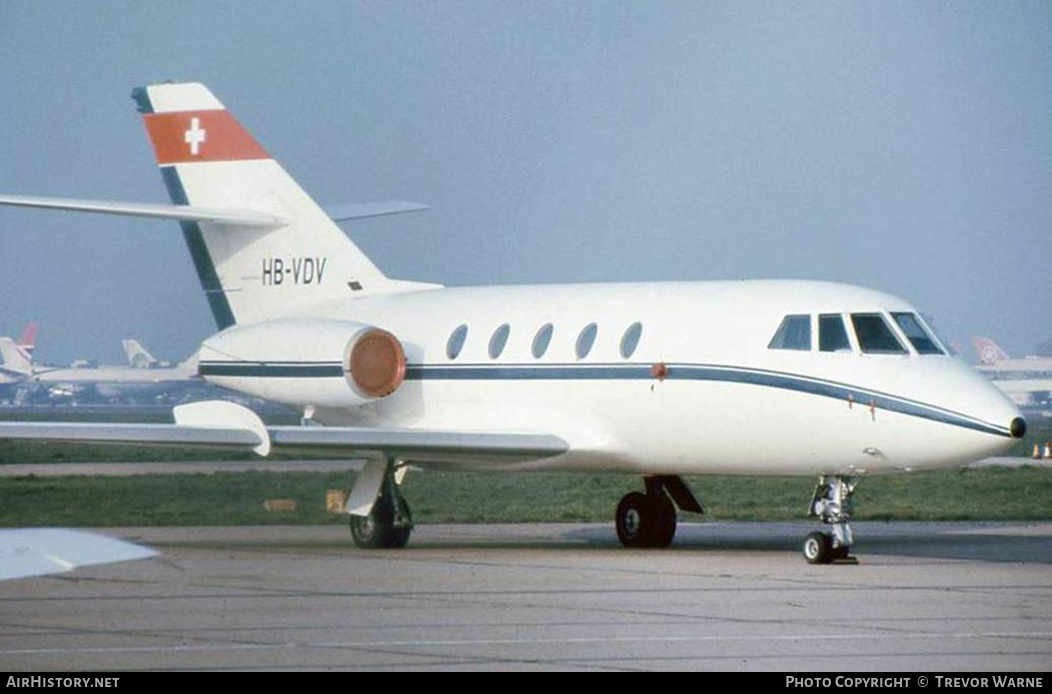 Aircraft Photo of HB-VDV | Dassault Falcon 20E | AirHistory.net #253932