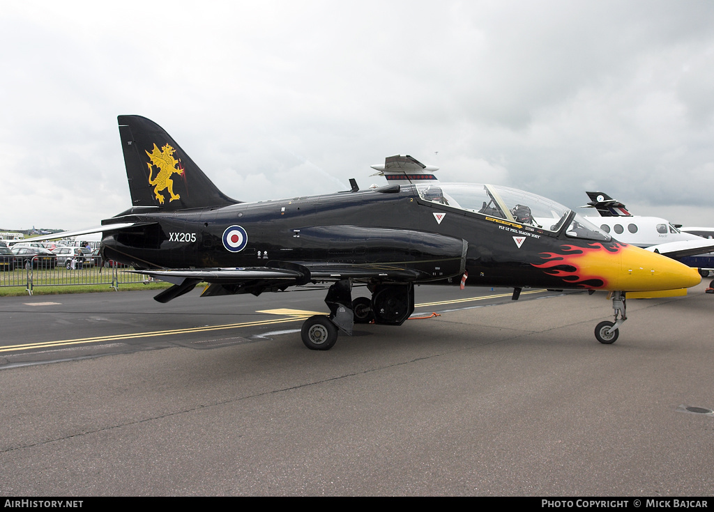 Aircraft Photo of XX205 | British Aerospace Hawk T.1A | UK - Air Force | AirHistory.net #253936