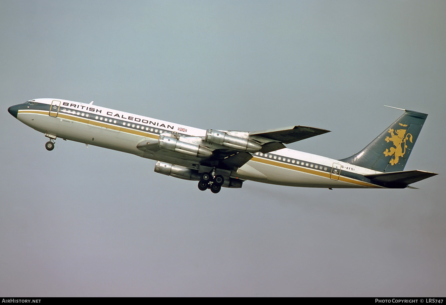 Aircraft Photo of G-AYSI | Boeing 707-373C | British Caledonian Airways | AirHistory.net #253961