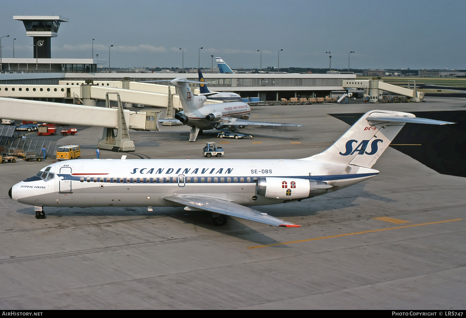 Aircraft Photo of SE-DBS | McDonnell Douglas DC-9-21 | Scandinavian Airlines - SAS | AirHistory.net #253962