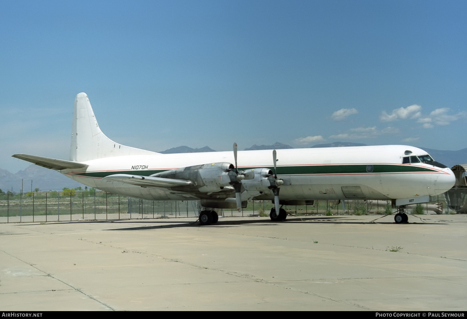 Aircraft Photo of N107DH | Lockheed L-188C(F) Electra | AirHistory.net #253963