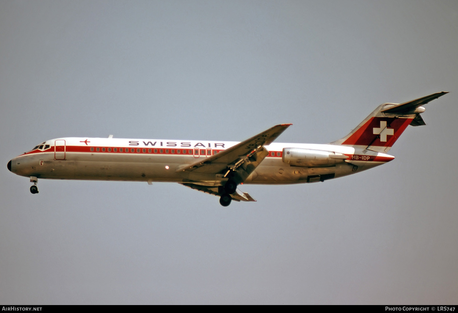 Aircraft Photo of HB-IDP | McDonnell Douglas DC-9-32 | Swissair | AirHistory.net #253965