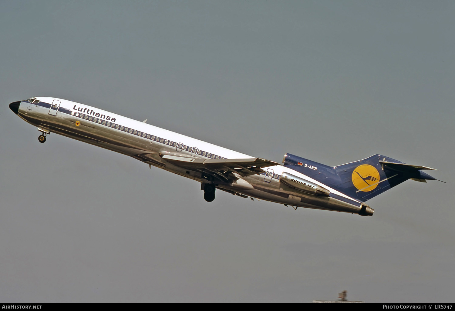 Aircraft Photo of D-ABDI | Boeing 727-230/Adv | Lufthansa | AirHistory.net #253967