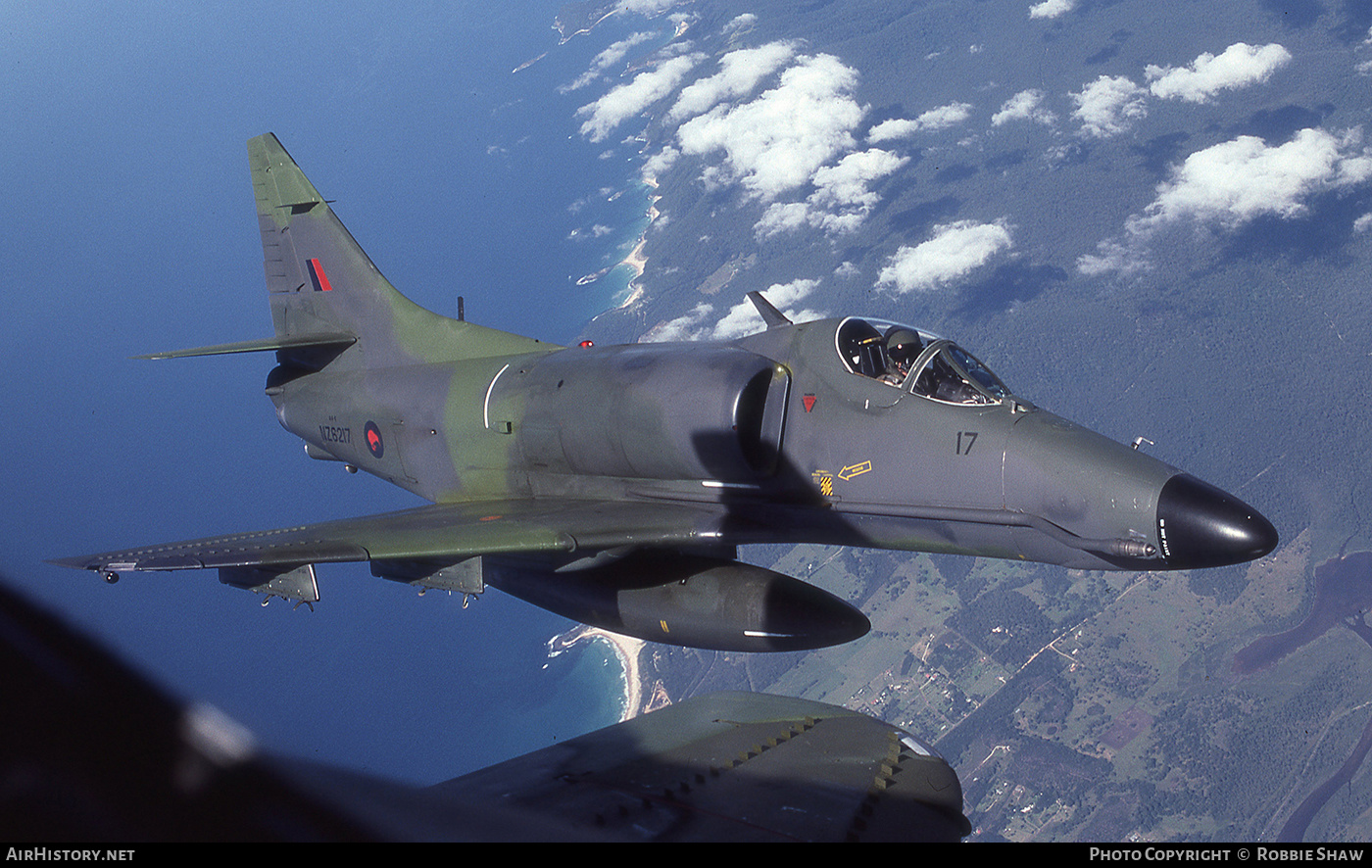 Aircraft Photo of NZ6217 | Douglas A-4K Skyhawk | New Zealand - Air Force | AirHistory.net #253968