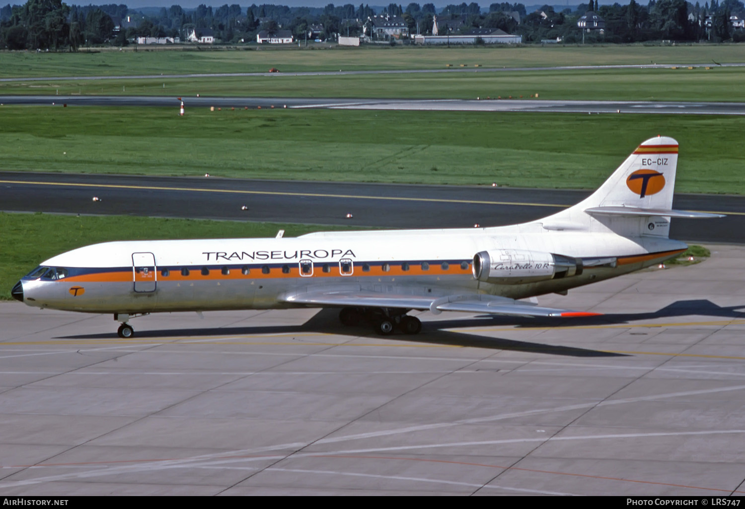 Aircraft Photo of EC-CIZ | Sud SE-210 Caravelle 10B1R | Trans Europa | AirHistory.net #253971