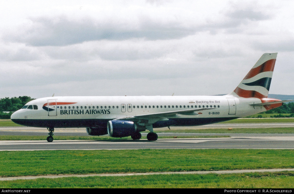 Aircraft Photo of G-BUSD | Airbus A320-111 | British Airways | AirHistory.net #253985