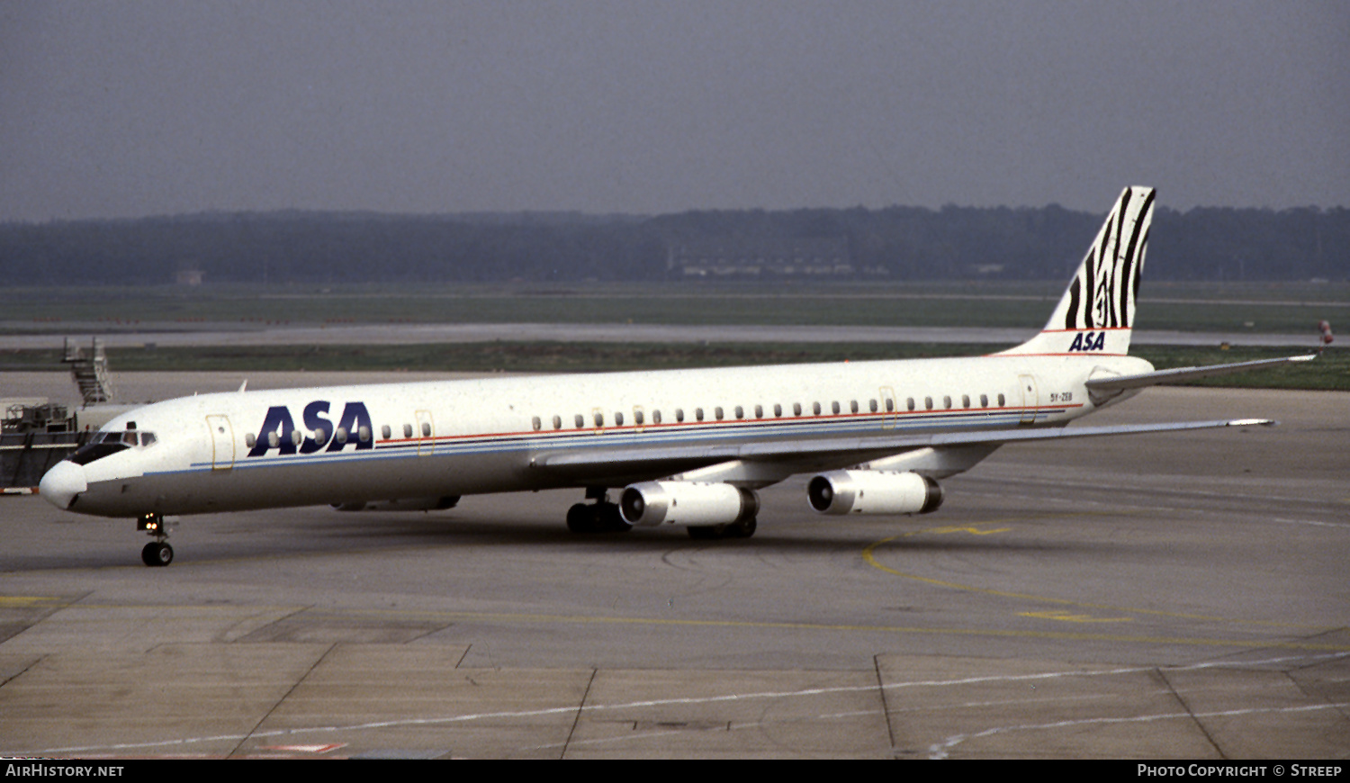 Aircraft Photo of 5Y-ZEB | McDonnell Douglas DC-8-63 | African Safari Airways - ASA | AirHistory.net #253989