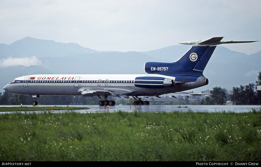 Aircraft Photo of EW-85757 | Tupolev Tu-154M | Gomelavia | AirHistory.net #253999