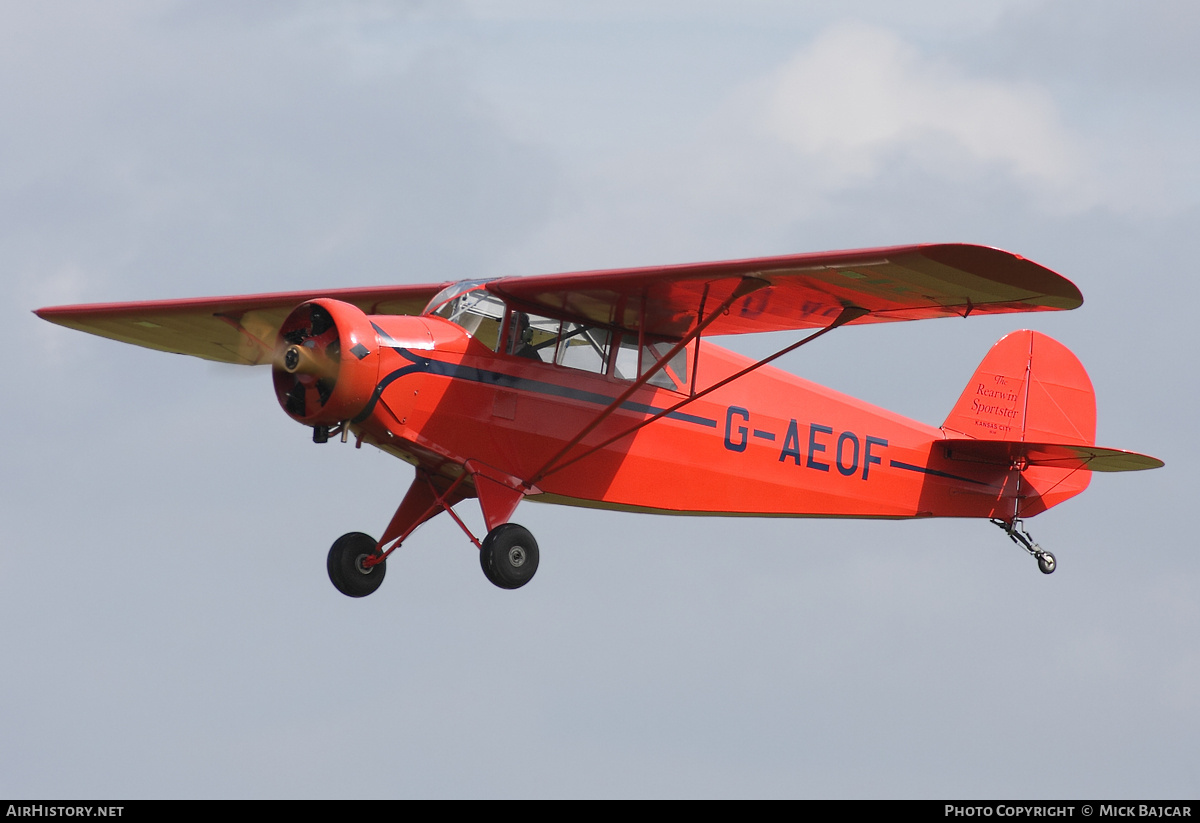 Aircraft Photo of G-AEOF | Rearwin 8500 Sportster | AirHistory.net #254000