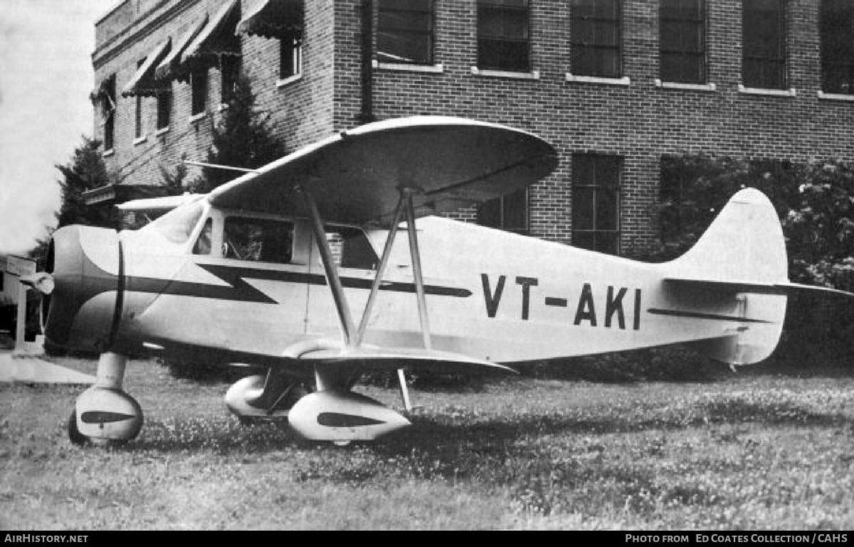 Aircraft Photo of VT-AKI | Waco ZVN-8 | AirHistory.net #254012