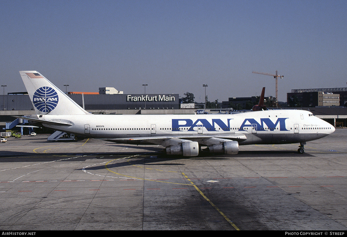 Aircraft Photo of N655PA | Boeing 747-121 | Pan American World Airways - Pan Am | AirHistory.net #254013